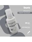 BURO Жидкость корректирующая  на основе растворителя, кисточка, 20мл