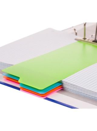 Attache Selection Разделитель листов пластиковый 12 листов по цветам ассорти (105x240 мм) Attache Selection Разделитель листов пластиковый 12 листов по цветам ассорти (105x240 мм)