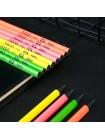 DELI Карандаш чернографитный пластиковый NEON, 190мм, HB, ассорти