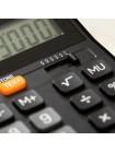 Deli Калькулятор настольный "M888T", 12-ти разрядный, пластик, черный Deli Калькулятор настольный "M888T", 12-ти разрядный, пластик, черный