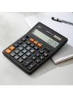 Deli Калькулятор настольный "M888T", 12-ти разрядный, пластик, черный Deli Калькулятор настольный "M888T", 12-ти разрядный, пластик, черный