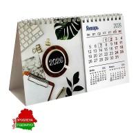 Календарь на 2026 год «Домик» Офис, со спиралью