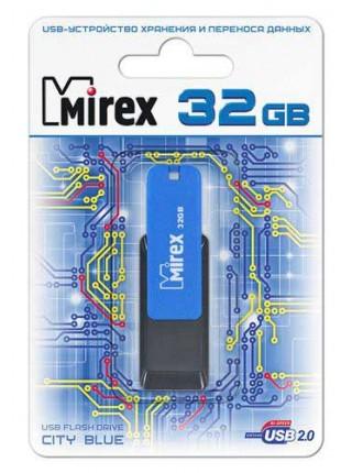Mirex 32Gb USB FlashDrive CITY BLUE